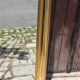 Large gold mirror in Louis XV style
