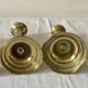Lot de 4 bougeoirs anciens