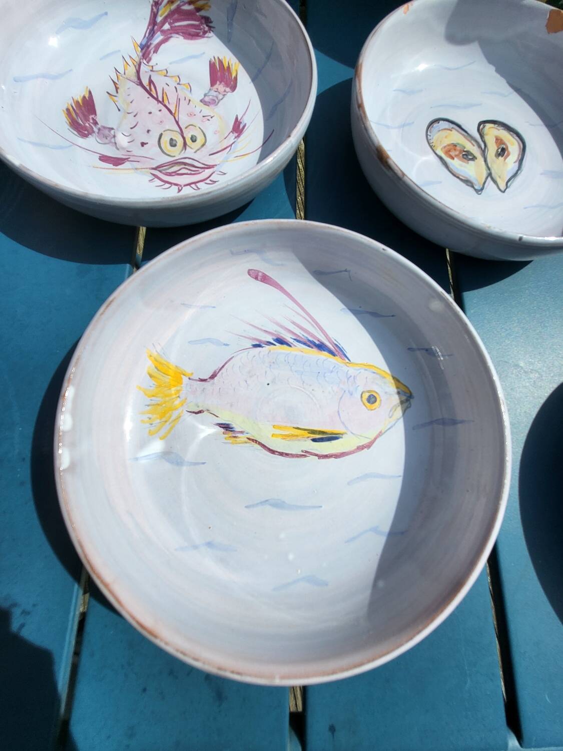 Series of 13 pieces signed Séguéla 1977