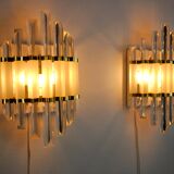 Pair of sconces, Italy, 1970