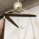 Scandinavian style boomerang suspension of the 60s