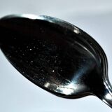 Set of 8 metal ice cream spoons Goldsmith Jean Gouzon