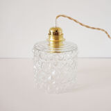 Suspension ballad molded glass globe