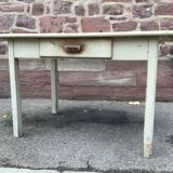 Vintage fir farm table