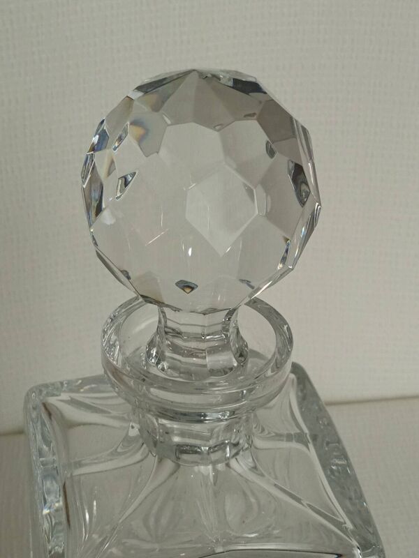 Carafe à whisky cristal Lancel Paris vintage