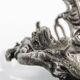 Fruit knife stand, Art Nouveau, silver-plated brass, Fraget, Poland, 19th century