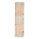 3x9 Pale Orange & Blue Vintage Runner Rug, 80x283Cm SK 6027