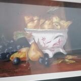 Still life Pears and grapes