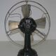 Old metal fan for decoration 30's years