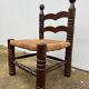 Chaise basse Charles Dudouyt années 50