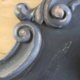 Old carved wooden pediment