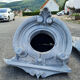 Elements of ancient architecture,  pair of beef's eye in zinc nineteenth century