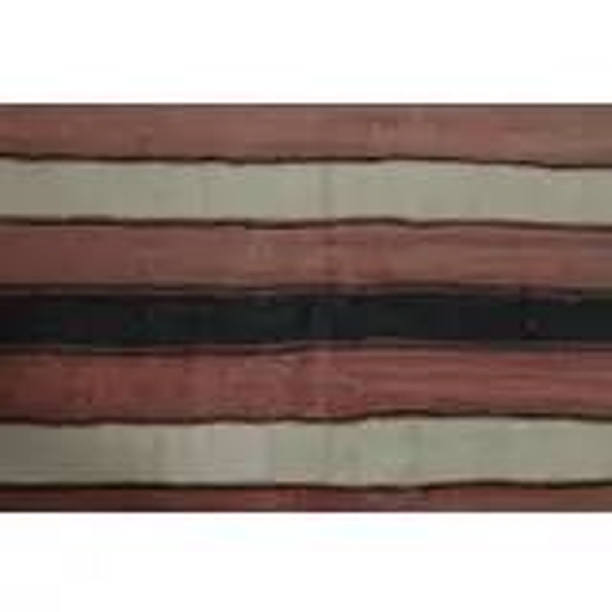 Striped Turkish Vintage Orange Beige Brown Kilim Wool Runner Rugs 142x315