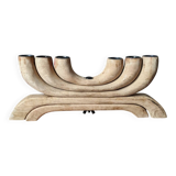 Artisanal chandelier bohemian Scandinavian country decoration