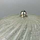 60s 70s Lamp Plafoniere Flush Mount Glass Space Age Design 60s