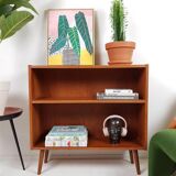 Danish teak veneer bookcase