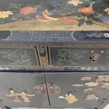Chinese furniture console 1960 lase wood