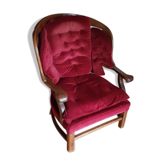 Rustic armchair