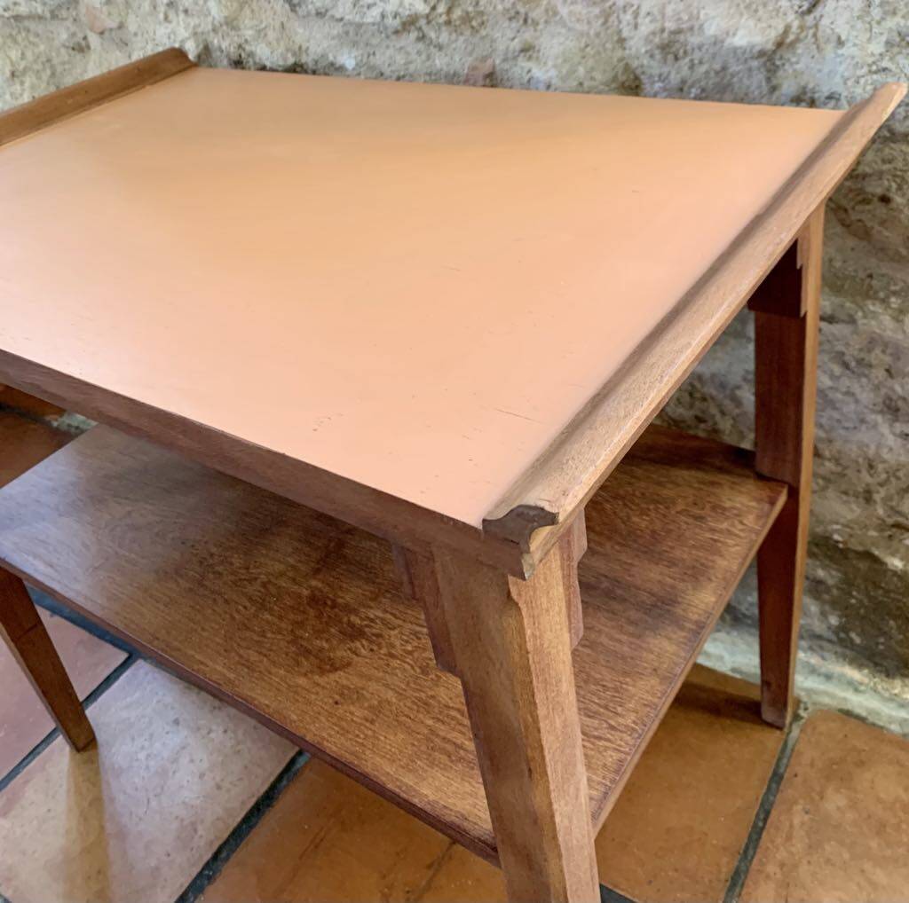 Table d'appoint en acajou
