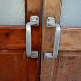 Old glass-beating doors