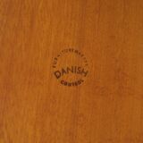 Round teak table, Danish design, 1960s, manufacturer: Gudme Møbelfabrik, de