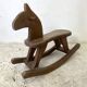 Cheval à bascule vintage