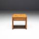 Pine Bedside Table, France, 1960s