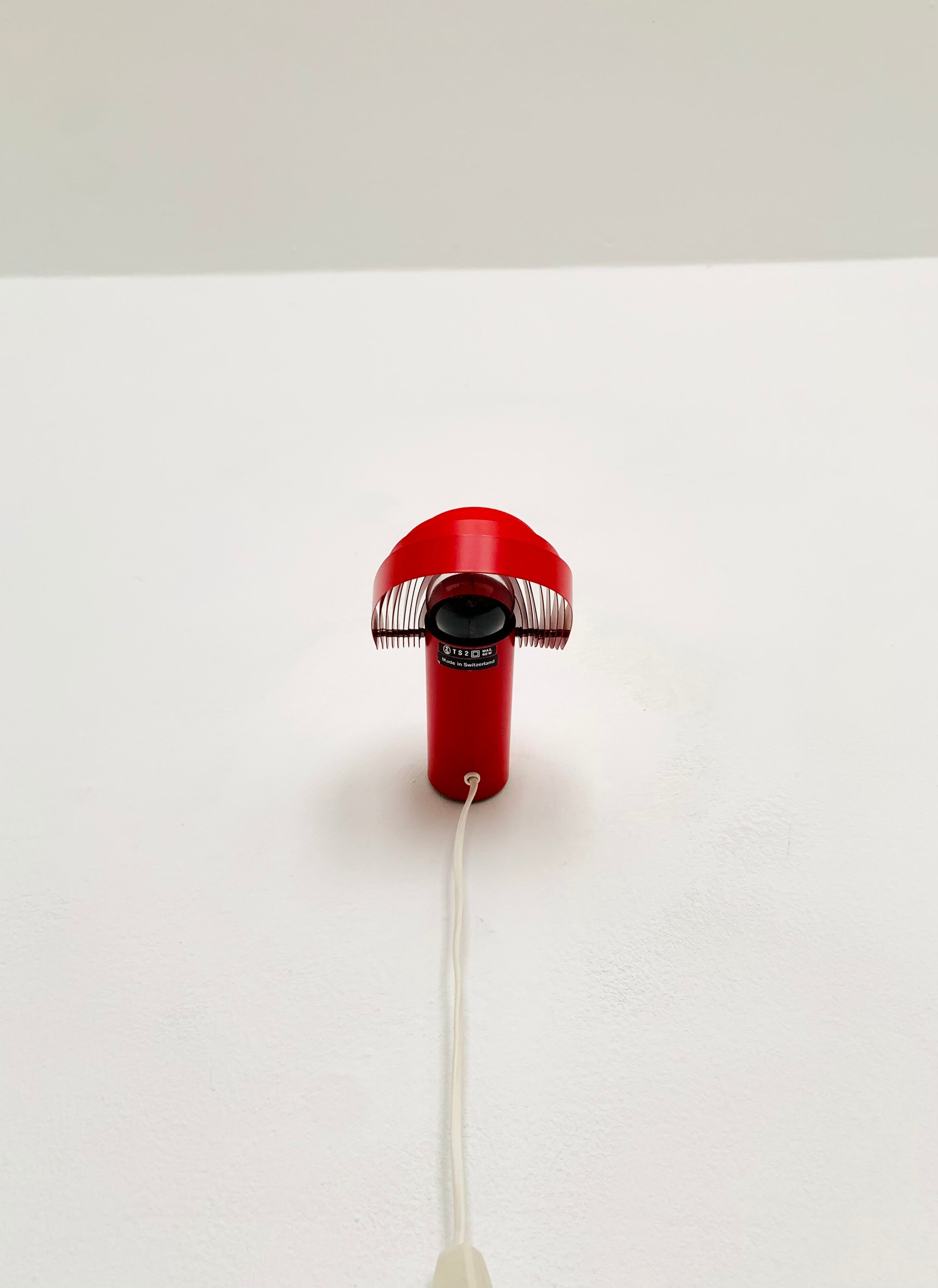 Metal Wall Lamp by E.R. Nele for Temde