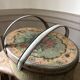 Sewing box, lithographed sheet metal box