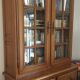 Solid oak library