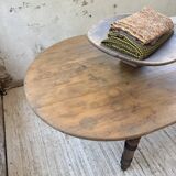 Oval farmhouse table 250cm pine