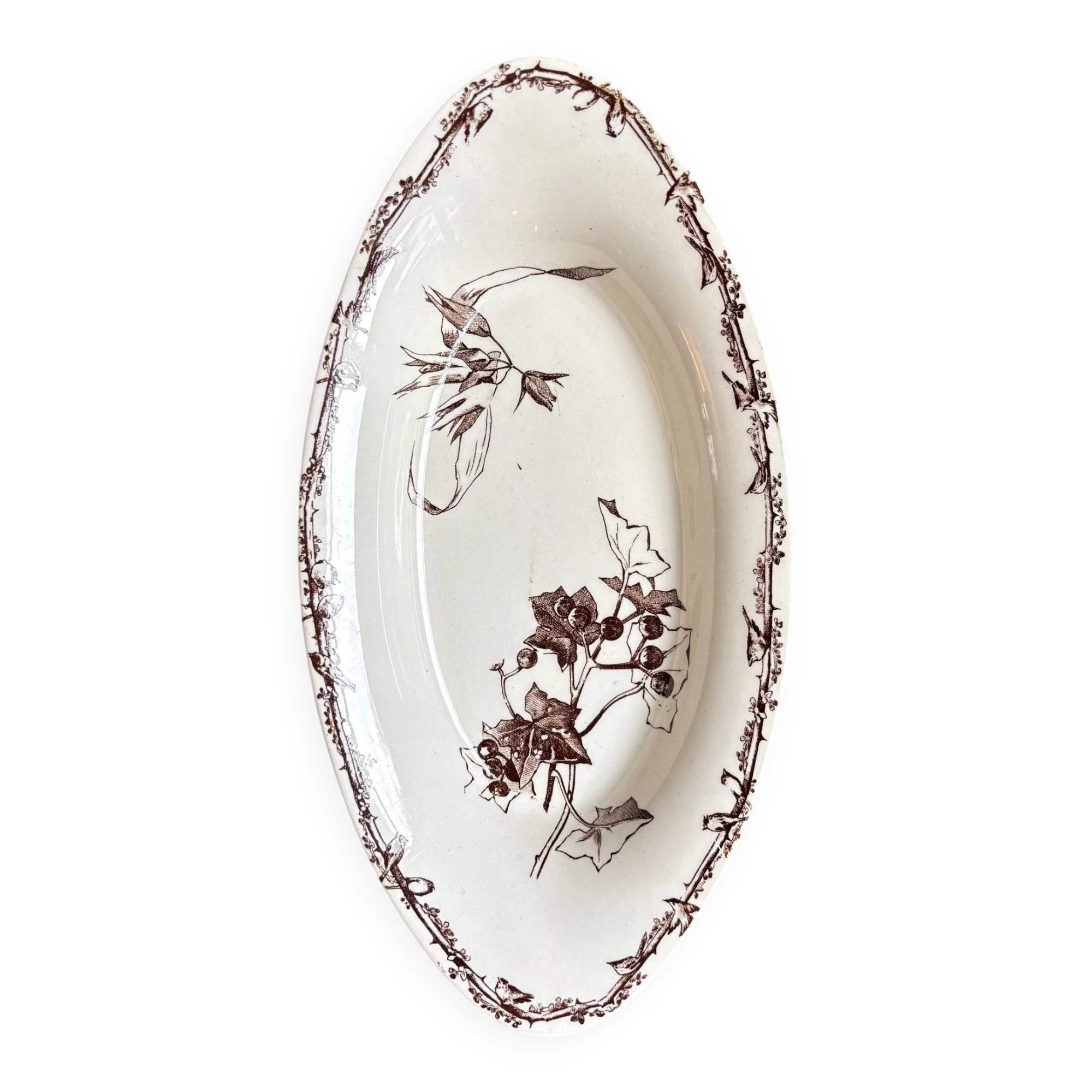 Ravier HB & Cie en terre de fer marron n°2