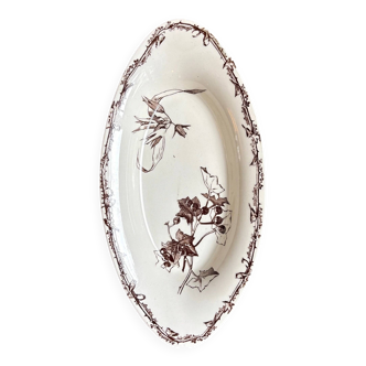 HB & Cie brown ironstone dish no. 2