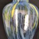Large Murano glass vase, handmade, 38 cm high