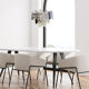 Venini trihedron chandelier in Murano glass