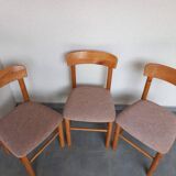 Danish pine chairs from the 1980s