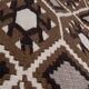 Vintage Turkish kilim, handwoven, 118x140 cm.