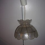 Mother-of-pearl and brass suspension