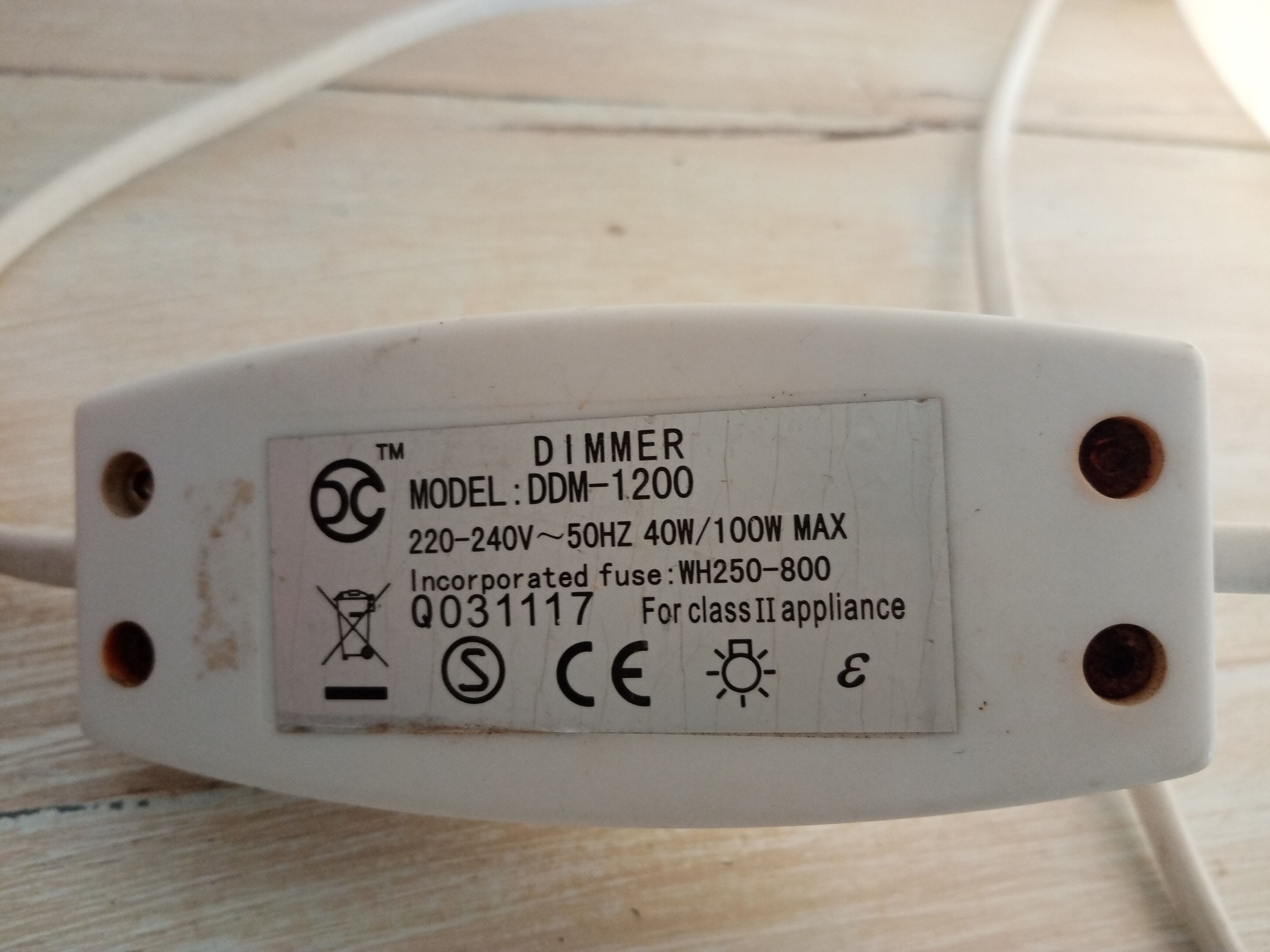 Dimmer Jonisk lamp design Carl Öjerstam