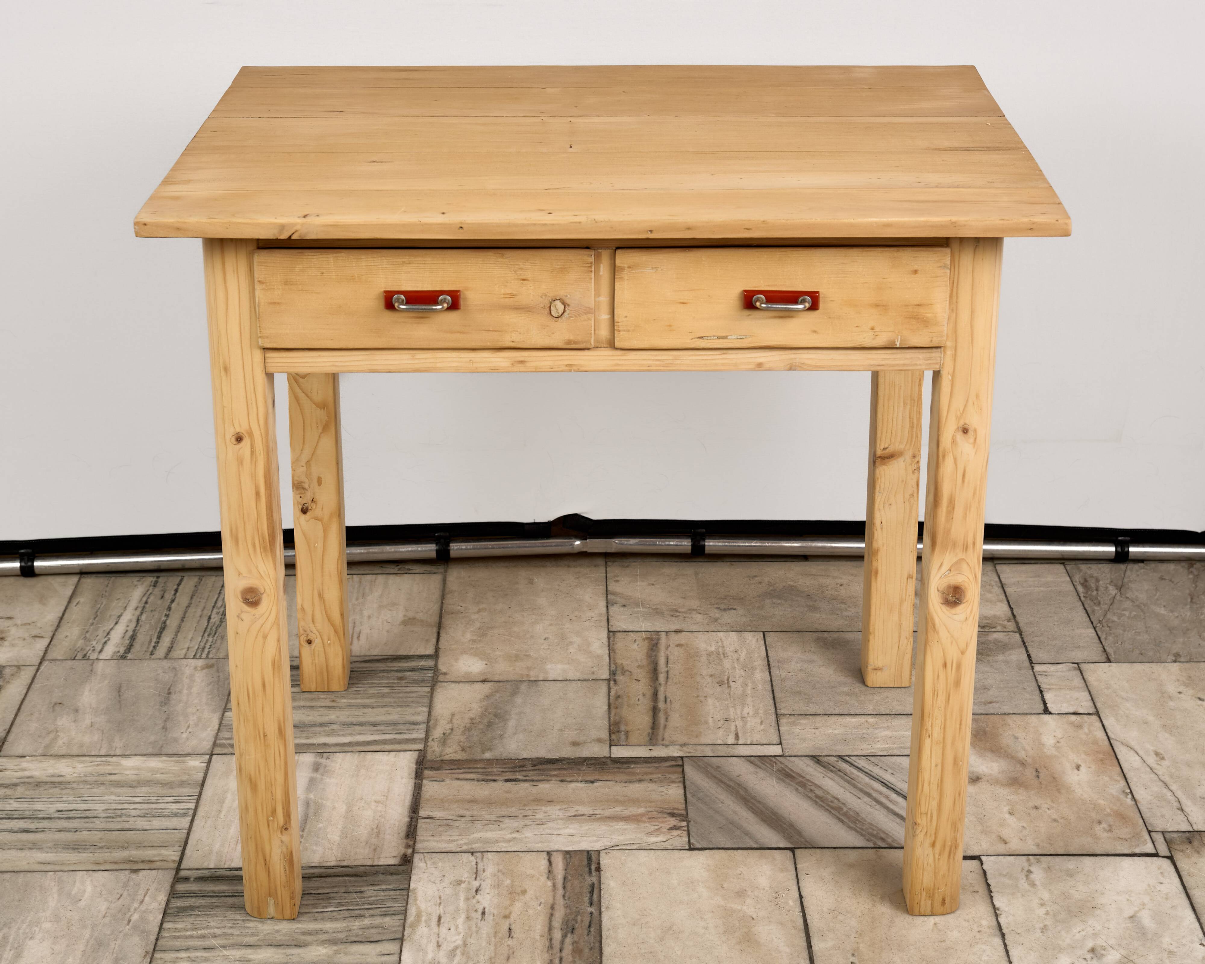 Vintage Wooden Table, 1940s, Czechoslovakia