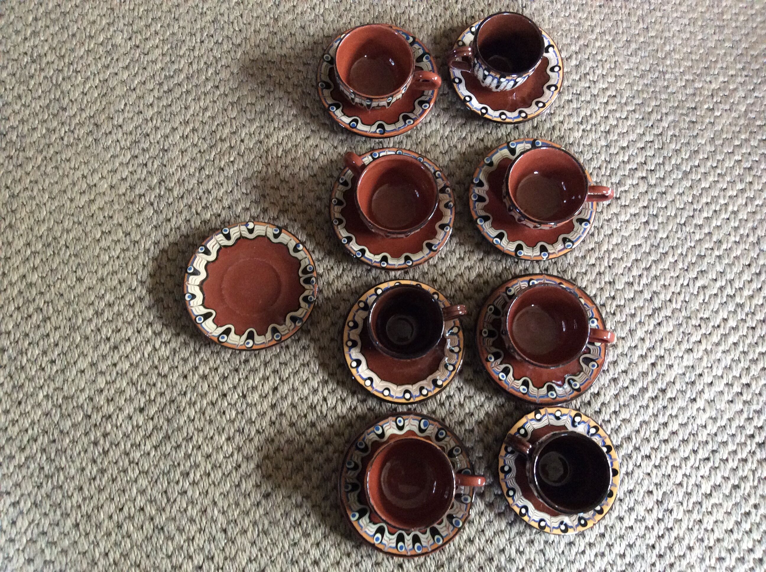 Set de 8 tasses à café