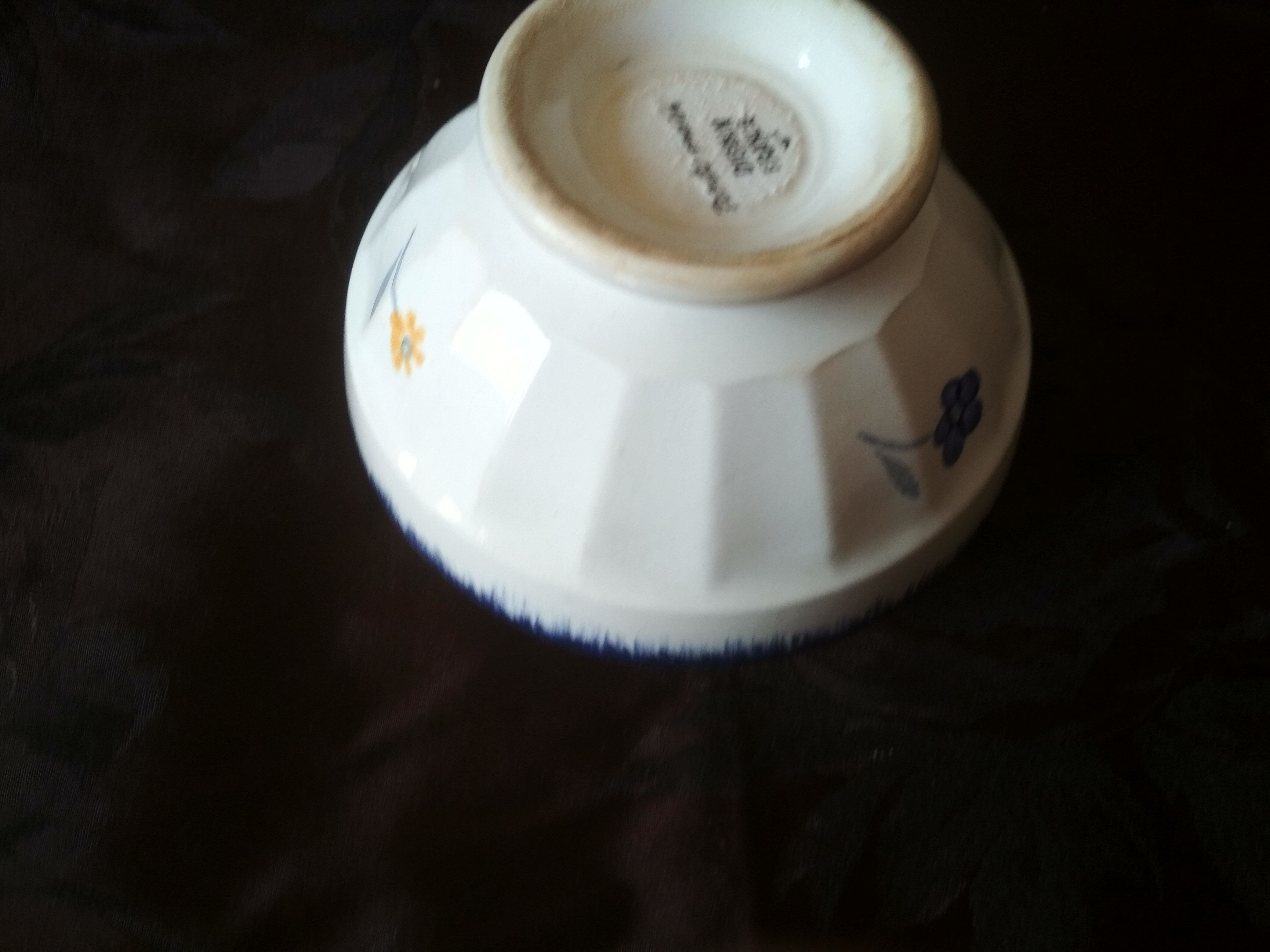 Old bowl, Digoin ceramic