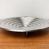 Large postmodern Danish metal bowl by Menu, 1980s.