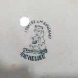 8 Saint Amand des Eaux soup plates