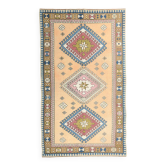 Tapis Oushak antique classique 4x8 57s, 135x232cm