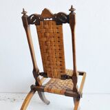 Chaise ancienne en rotin