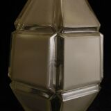 Skyscrapper art deco frosted glass ceiling