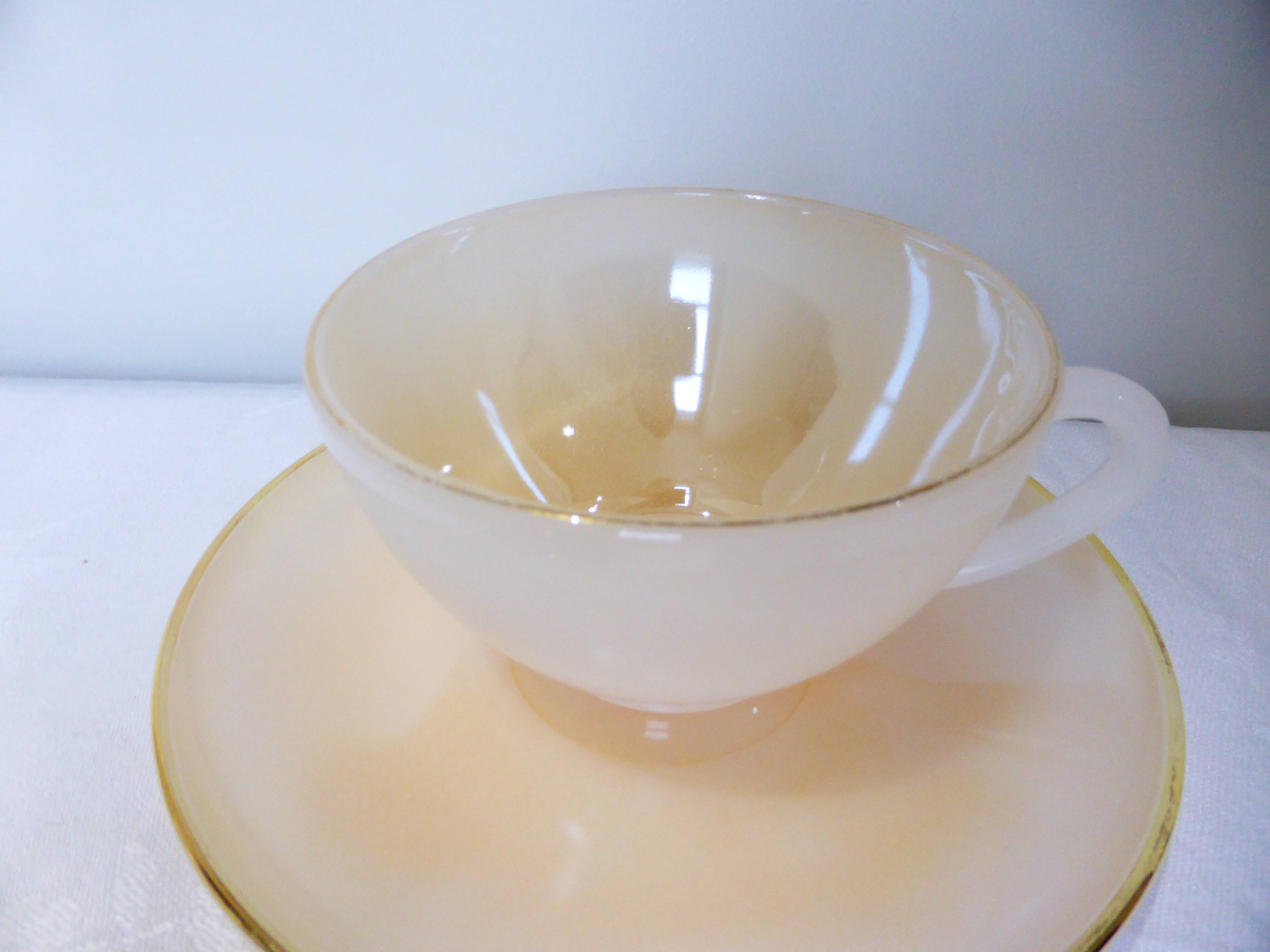 3 vintage Harlequin tea or chocolate cups and saucers 211291