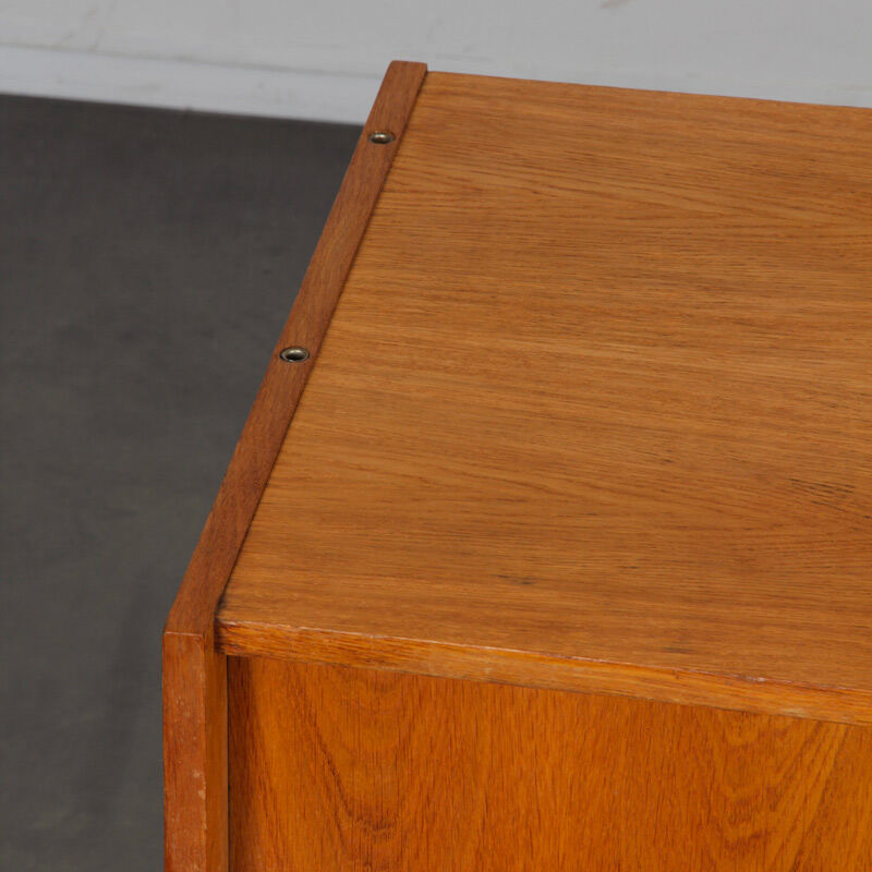 Oak chest of drawers, model U-452, by Jiroutek for Interier Praha, 1960