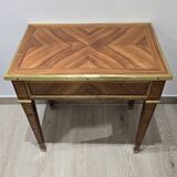 Empire Directoire style side table in marquetry